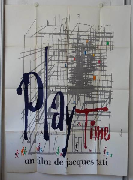 Playtime originales Filmplakat aus Frankreich